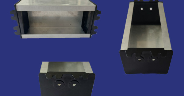 Electronic Module Casing Aluminum Casing AL-1 | Compact Polycarbonate-Sided Electronic Enclosure