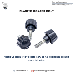 Plastic Coated Bolt (M3–M8)