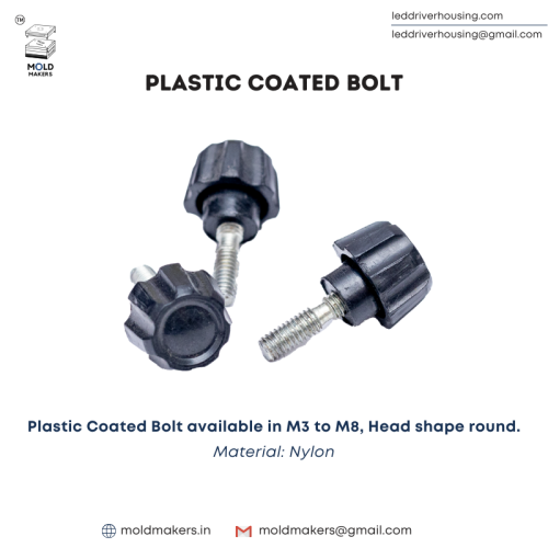 Plastic Coated Bolt (M3–M8)