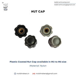 Plastic Coated Nut Cap (M3–M5)