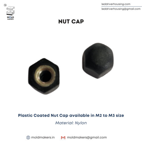 Plastic Coated Nut Cap (M2–M3)